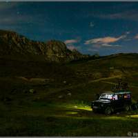Кармадонское ущелье - ночлег на Land Rover Defender