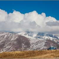 Гористость в долине Ак-су Казахстан