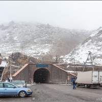 Бишкек-Ош выезд из тоннела 3200 метров