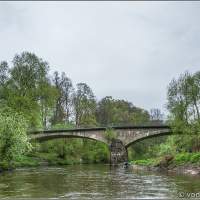 Немецкий  мост сегодня Сплав по реке Писса