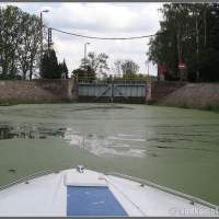 Первый шлюз на Быдгощском канале