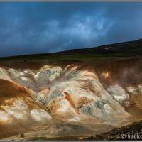 Исландия. Около вулкана Крафла