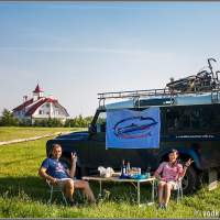 Водкомоторный лагерь в тени Фестиваль Защитники отечества 2015