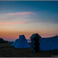 Лагерь накрыла ночь Фестиваль Защитники отечества 2015