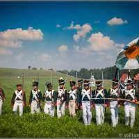 Русская пехота строится Битва под Фридландом 2015