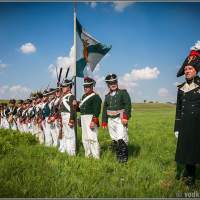 Построение русских войск Битва под Фридландом 2015