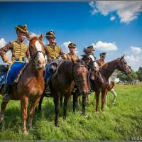 Русские кавалеристы Битва под Фридландом 2015
