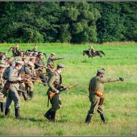 Русские войска идут в атаку Гумбинненское сражение 2015
