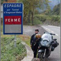 Пиренеи, Pyrénées. Дорога через перевал - FERME