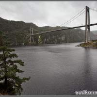 Норвегия, Norway. Мост через речку