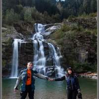 Швейцария Альпы с Vodkomotornik Pictures у водопада
