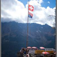 Швейцария Альпы Харчевня