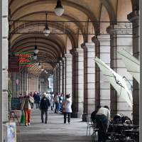 Арочные коридоры. Италия Генуя, Italy Genova