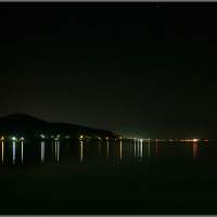 Сербия - ночной Дунай