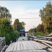 Мост в селе Патровская