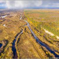 Река Сотка - остатки деревянного шлюза Автопутешествие на Русский Север