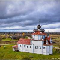Церковь Богоявления Господня в Лядинах Автопутешествие на Русский Север
