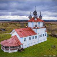 Церковь Богоявления Господня в Лядинах 4 Автопутешествие на Русский Север