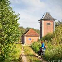 Насосная станция в Калининградской голландии велопоход Калининградская область