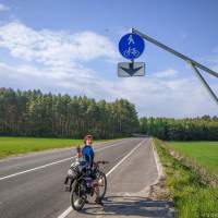 Велодорожка выделена велопоход Беларусь