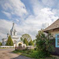 православный храм в деревне Пески велопоход Беларусь: