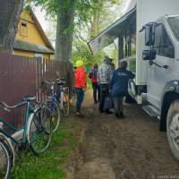 Велосипедисты догнали автолавку велопоход Беларусь: