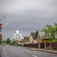 Улица к Собору святых новомучеников и исповедников Церкви Русской велопоход Беларусь: