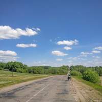 объездная трасса на Минск велопоход Беларусь:
