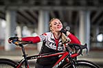 Фотосессия девушки с велосипедом в Калининграде
